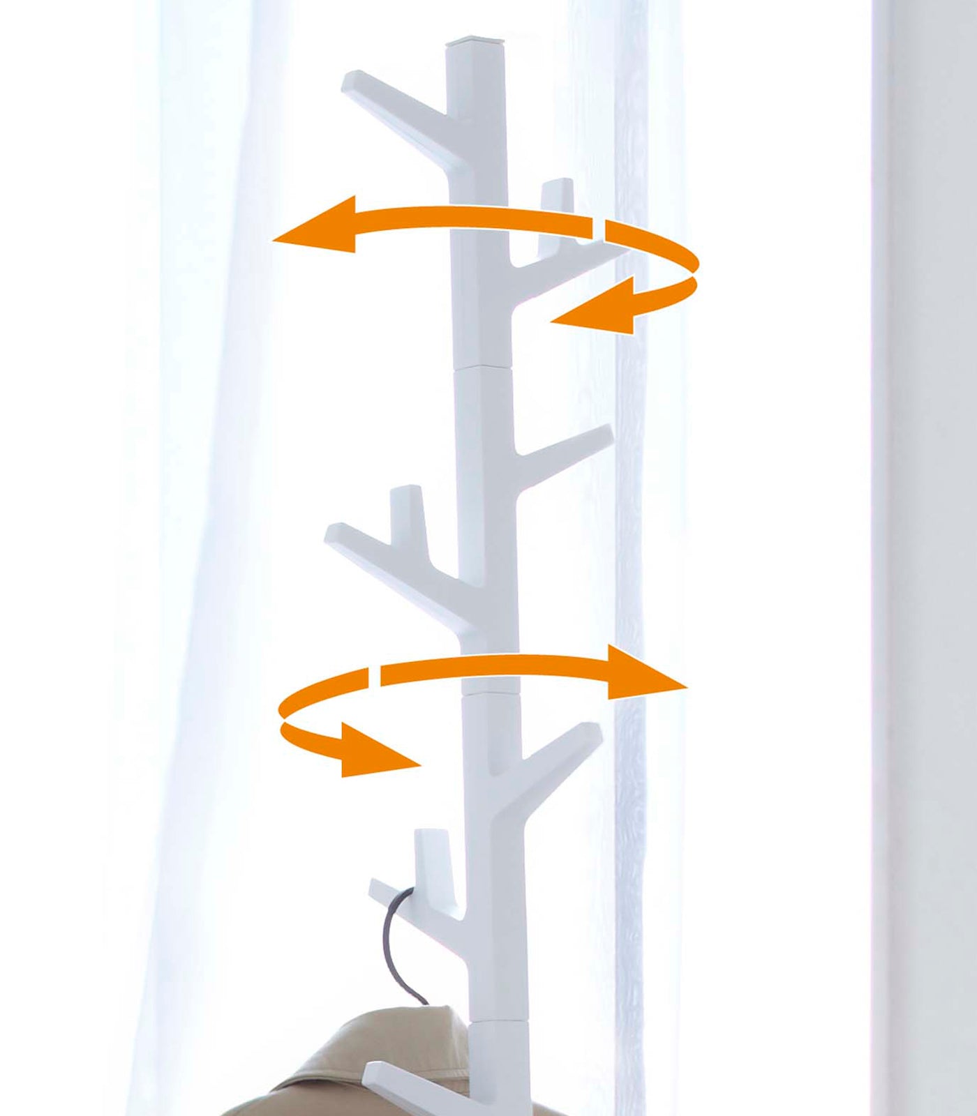 coat rack (69" h) coat rack (69" h)