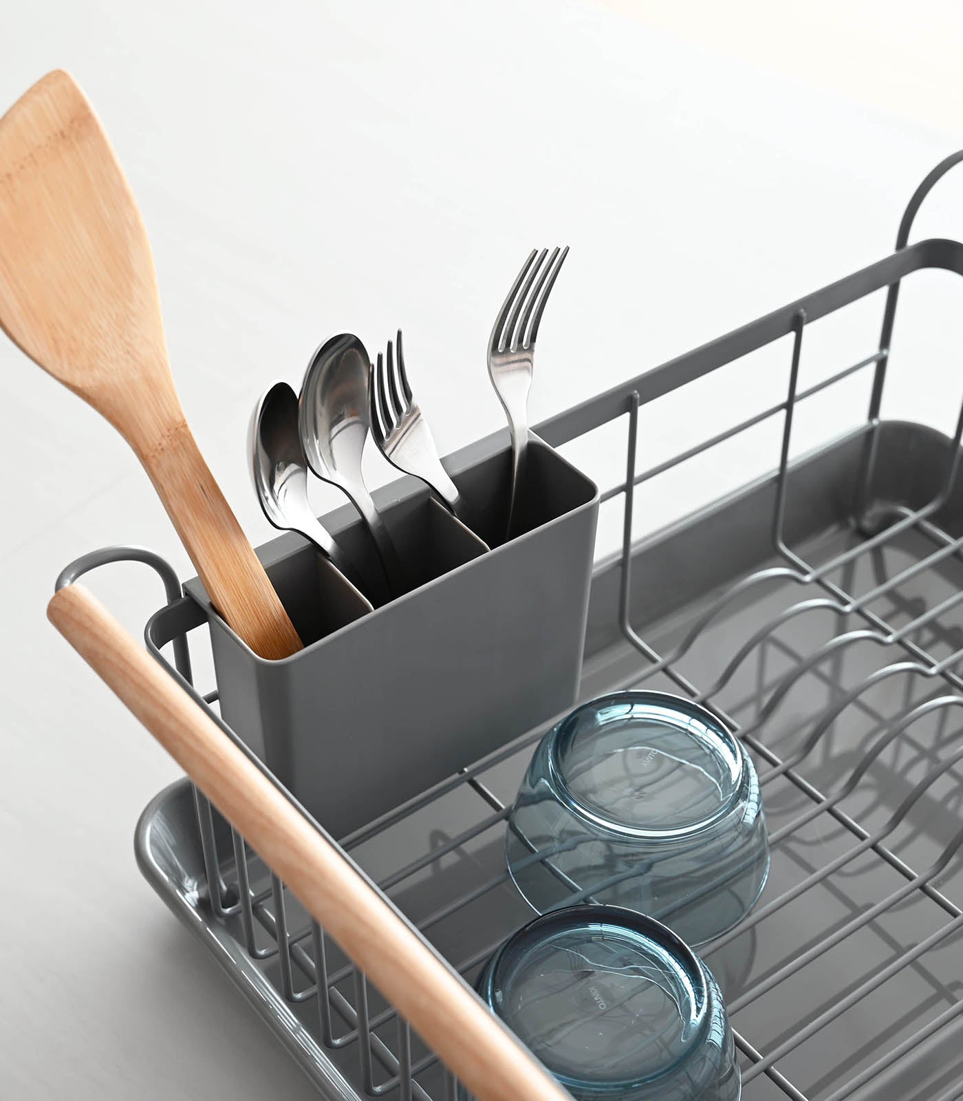 dish rack steel + wood dish rack steel + wood