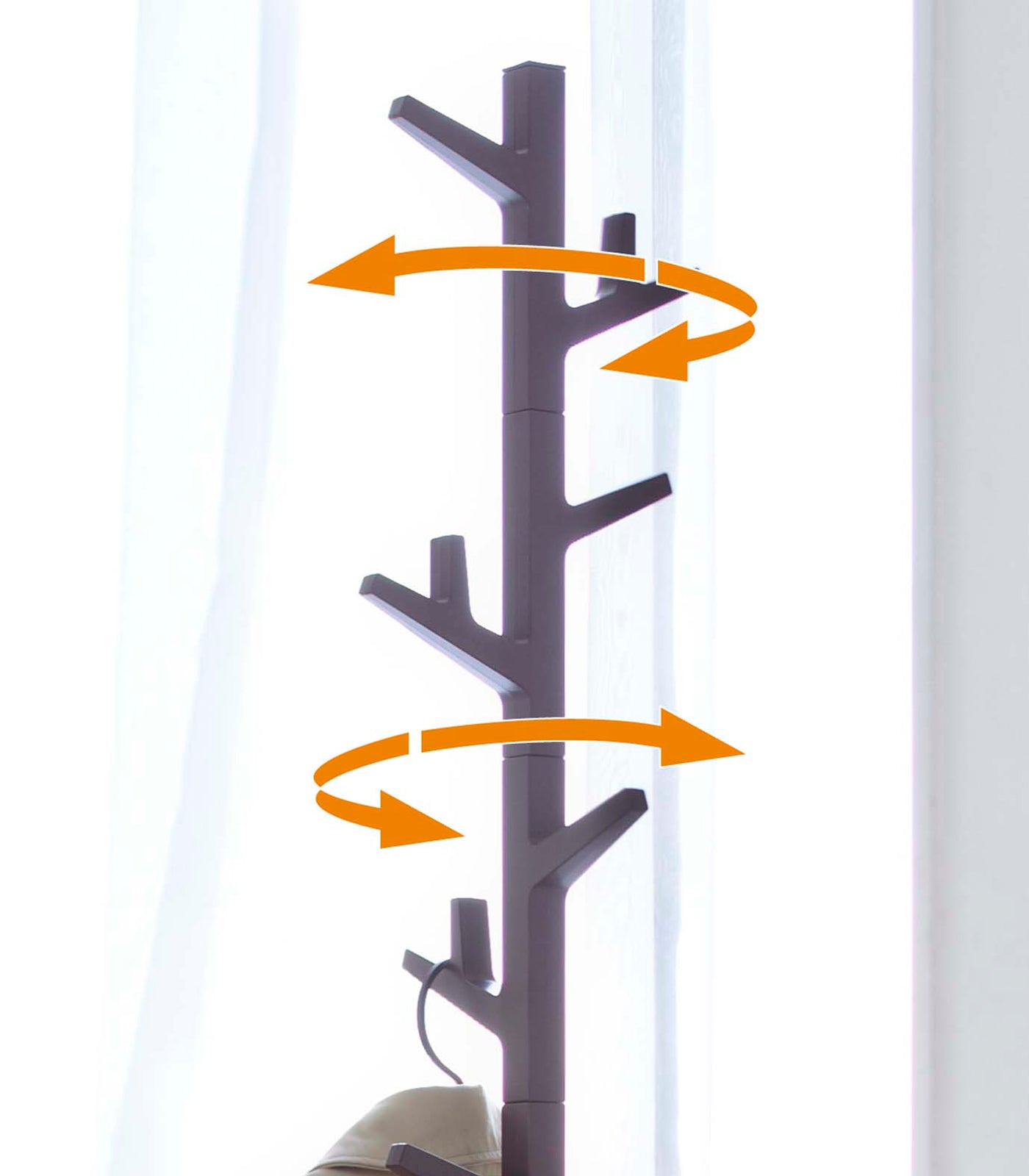 coat rack (69" h) coat rack (69" h)